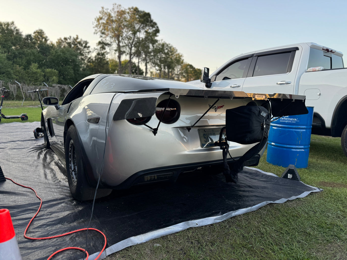 CORVETTE C6 DRAG WING (CARBON FIBER)